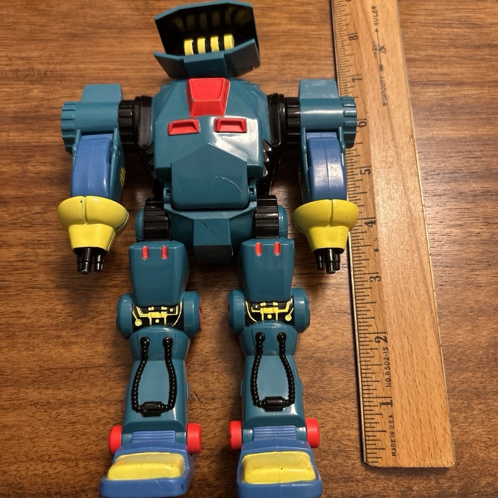 Vintage 1992 Z-Bots Tranzor - Micro Machines by Galoob 7.5" Robot Action Figure